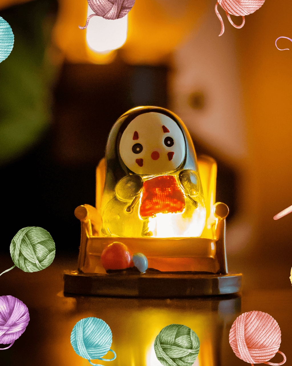 No Face Light-up Blind Box