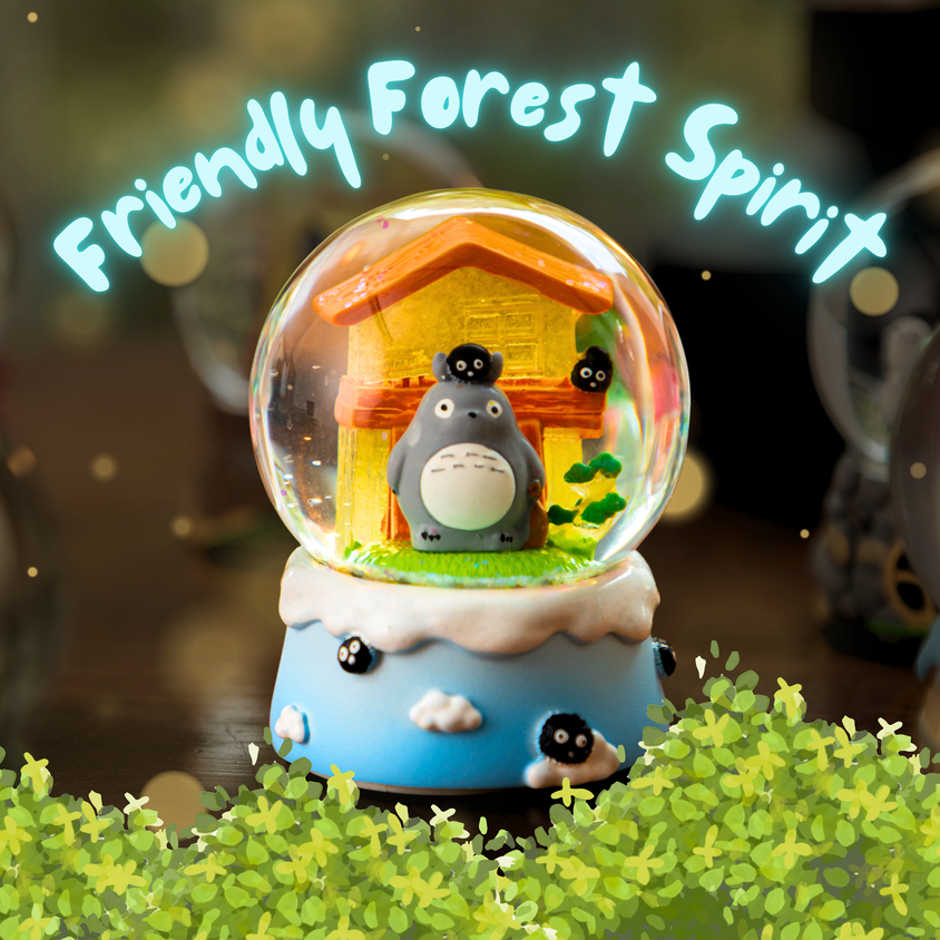 Studio ghibli globe light up version 2