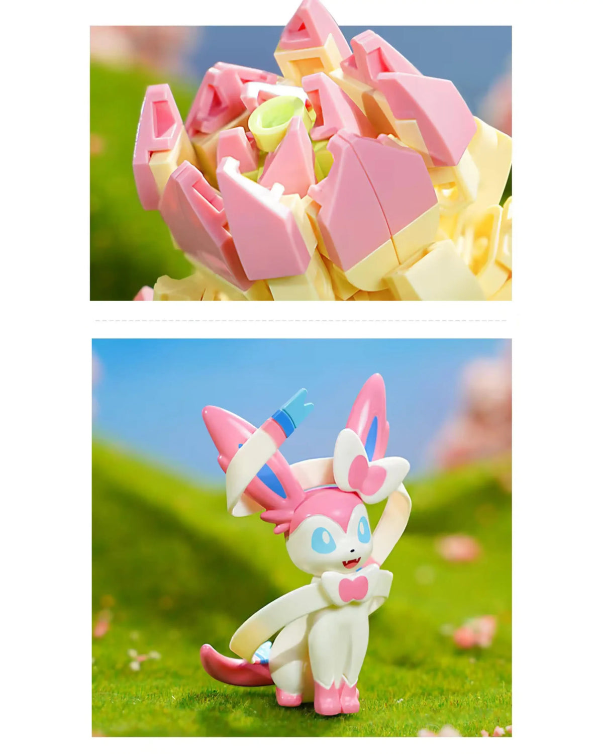 Pokemon Flowerpot Potted Plant, Sylveon Building Blocks