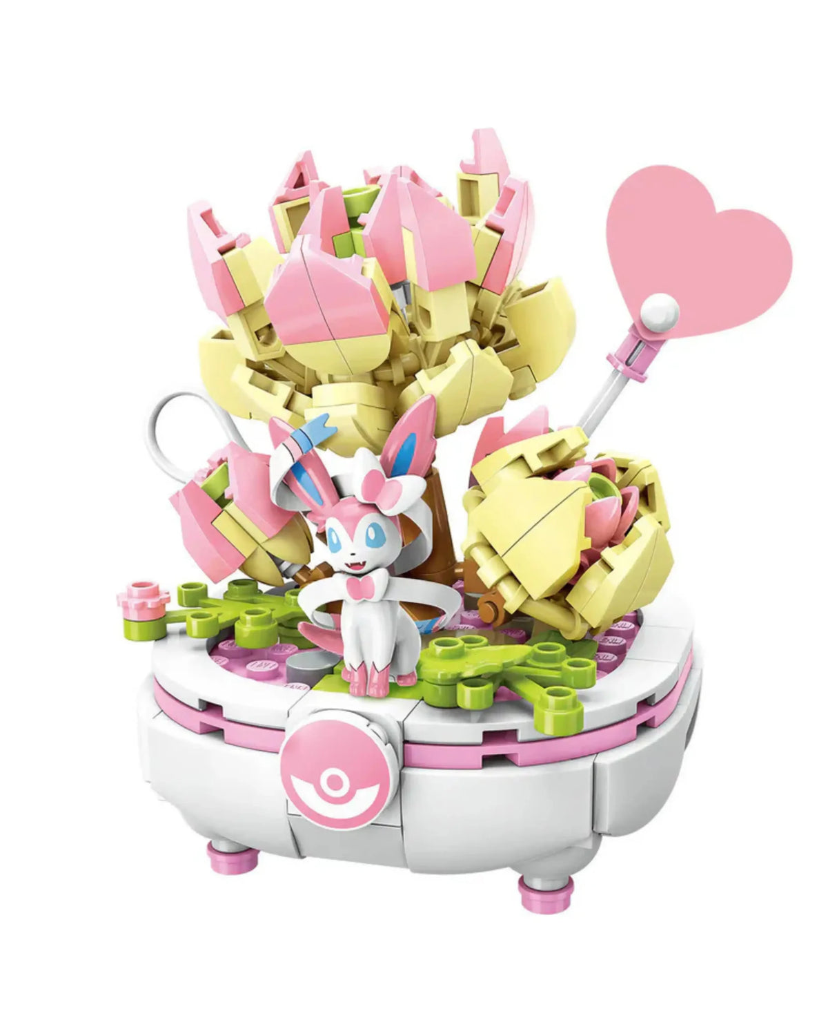 Pokemon Flowerpot Potted Plant, Sylveon Building Blocks