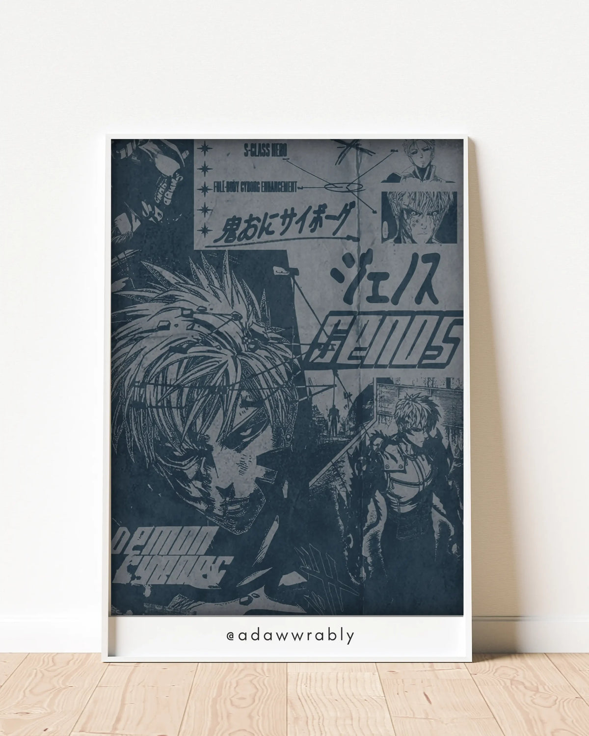 Genos Duotone Poster