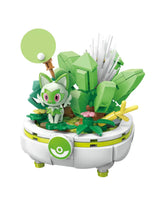 Pokemon Flowerpot Potted Plant, Sprigatito Building Blocks