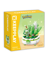 Pokemon Flowerpot Potted Plant, Sprigatito Building Blocks