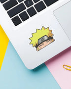 Orange Head Sticker