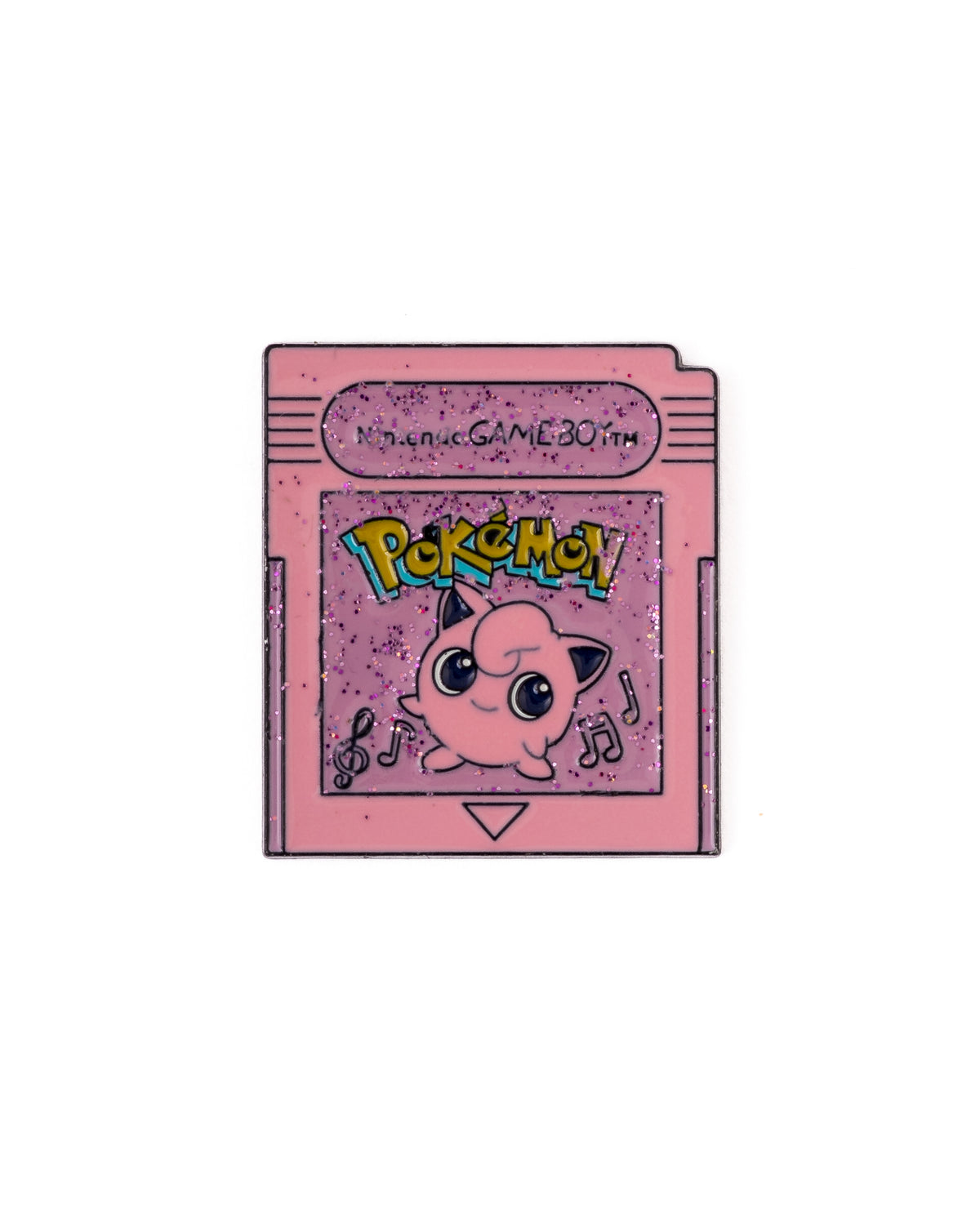 Jigglypuff Pokemon Card Enamel Pin