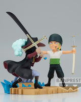 Banpresto - One Piece - Log Stories - Roronoa Zoro vs Dracule Mihawk, Bandai Spirits World Collectable Figure