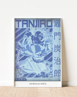 Tanjiro Duotone Poster