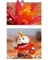 Pokemon Flowerpot Potted Plant, Fuecoco Building Blocks