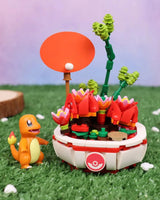Pokemon Flowerpot Potted Plant, Charmander Building Blocks