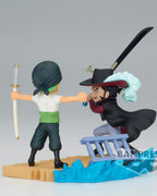 Banpresto - One Piece - Log Stories - Roronoa Zoro vs Dracule Mihawk, Bandai Spirits World Collectable Figure