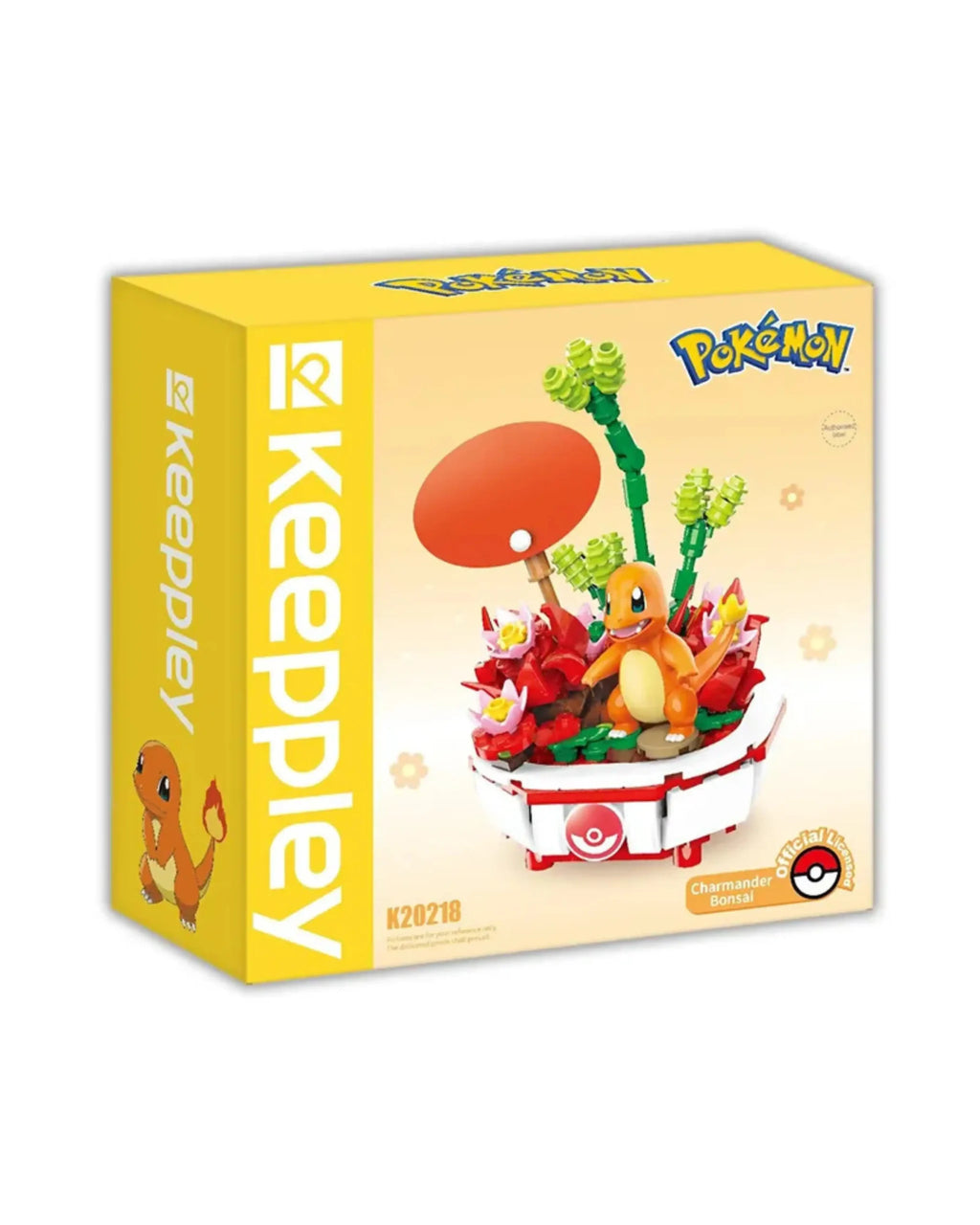Pokemon Flowerpot Potted Plant, Charmander Building Blocks