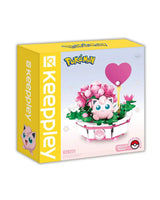 Pokemon Flowerpot Potted Plant, Jigglypuff Building Blocks