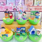 Crayon Shin-chan Leaf Village Security Team Re-Ment Figure Maenggu Suzy Gacha Capsule