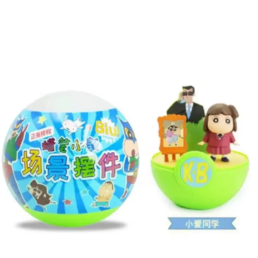 Crayon Shin-chan Leaf Village Security Team Re-Ment Figure Maenggu Suzy Gacha Capsule