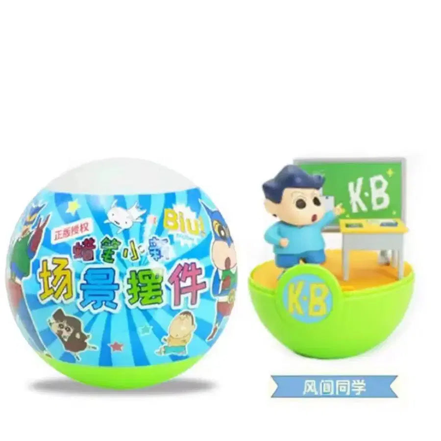Crayon Shin-chan Leaf Village Security Team Re-Ment Figure Maenggu Suzy Gacha Capsule