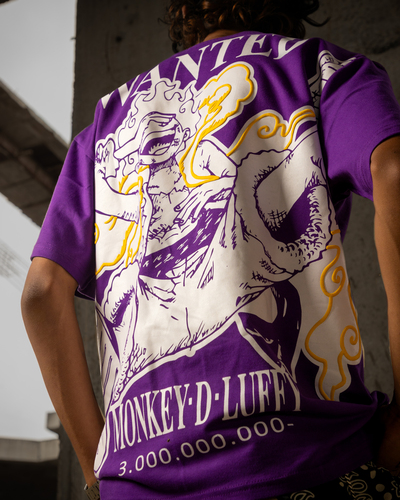 Luffy Wanted Oversize Tshirt