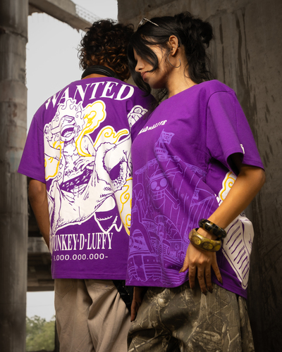 Luffy Wanted Oversize Tshirt