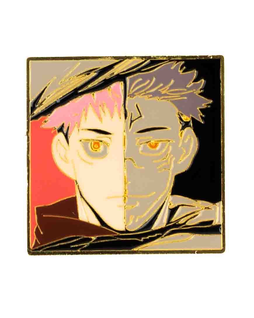 Twin Face Itadori Enamel Pin