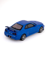 MINI GT Nissan Skyline GT-R (R34) V-Spec Bayside Blue