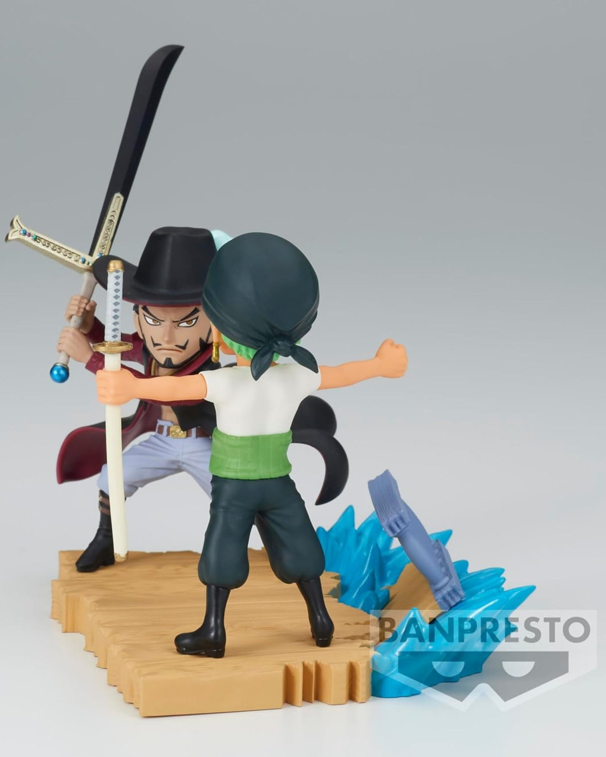 Banpresto - One Piece - Log Stories - Roronoa Zoro vs Dracule Mihawk, Bandai Spirits World Collectable Figure