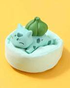 Sleeping Pokemon Set of 6 (with plush pillow)
