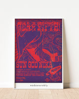 Sun God Nika Poster