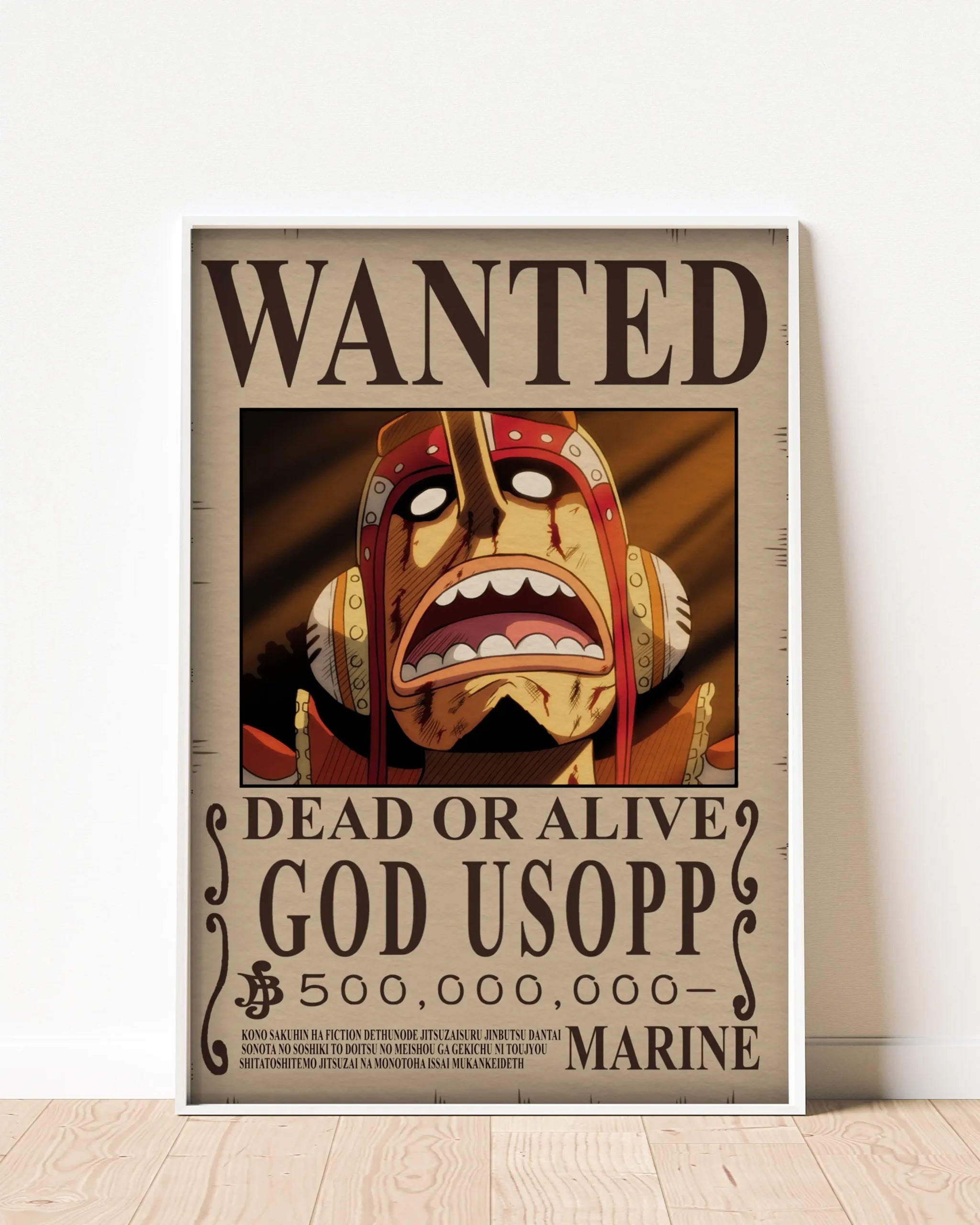 God D. Ussop Wanted Poster