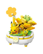 Pokemon Flowerpot Potted Plant, Pikachu Building Blocks