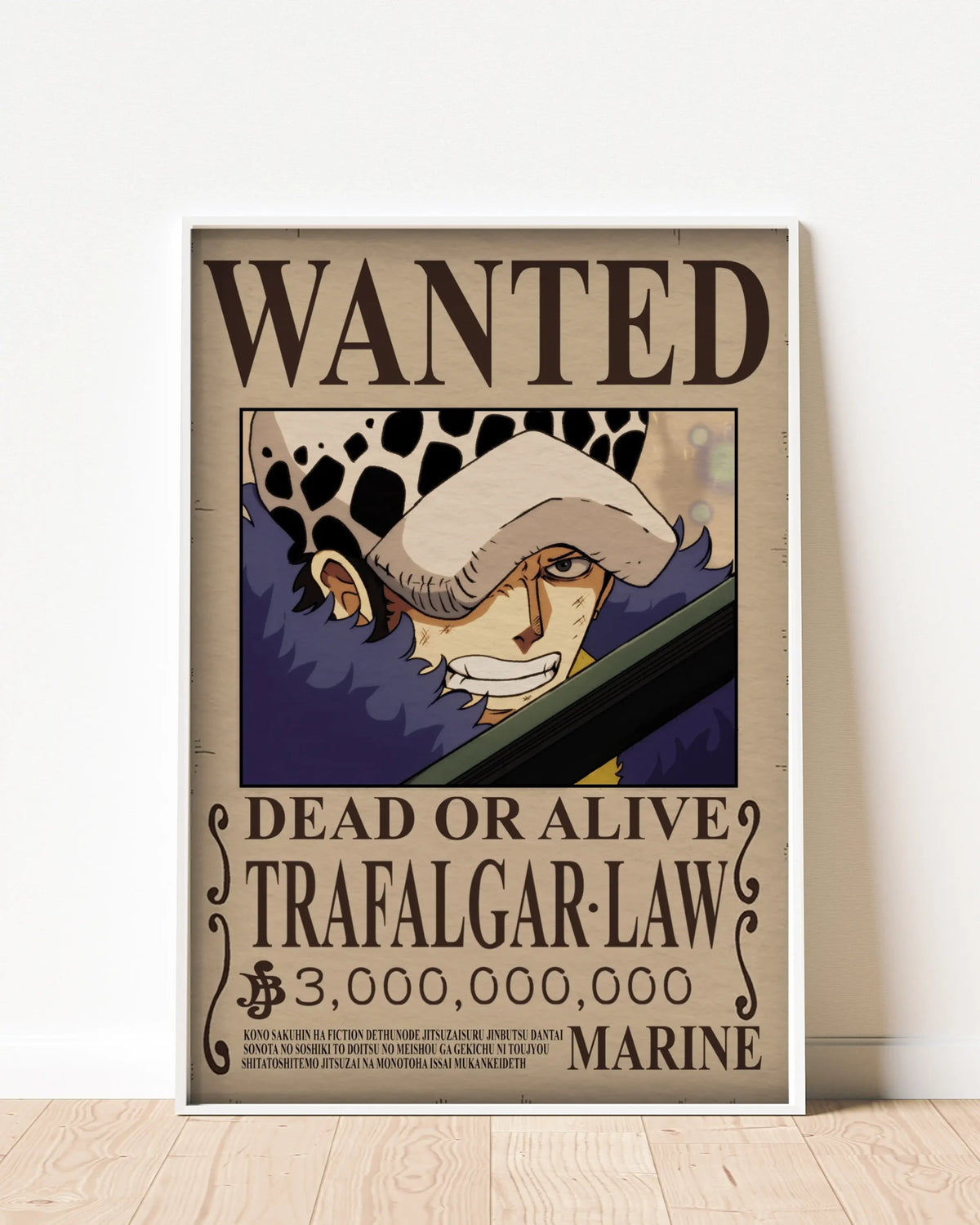 Trafalgar Law Wanted Poster