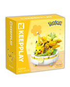 Pokemon Flowerpot Potted Plant, Pikachu Building Blocks