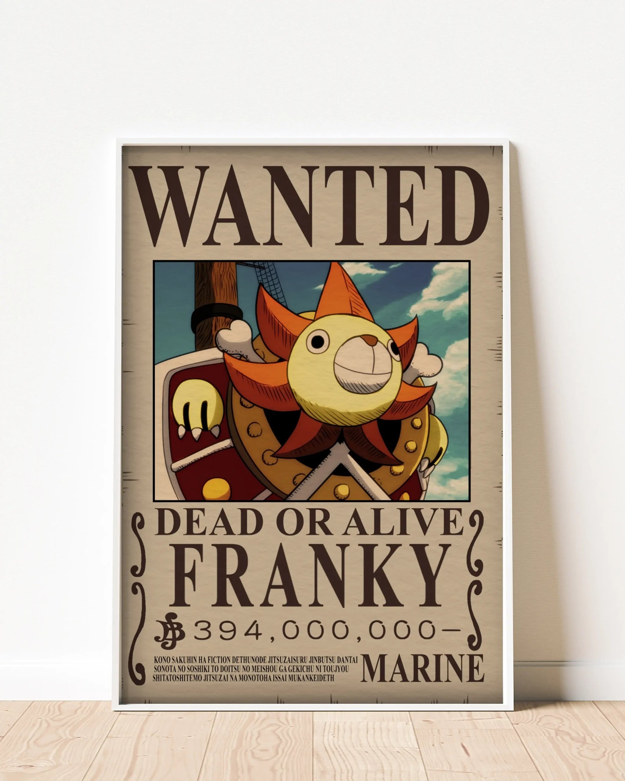 Franky Wanted Poster