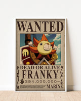 Franky Wanted Poster