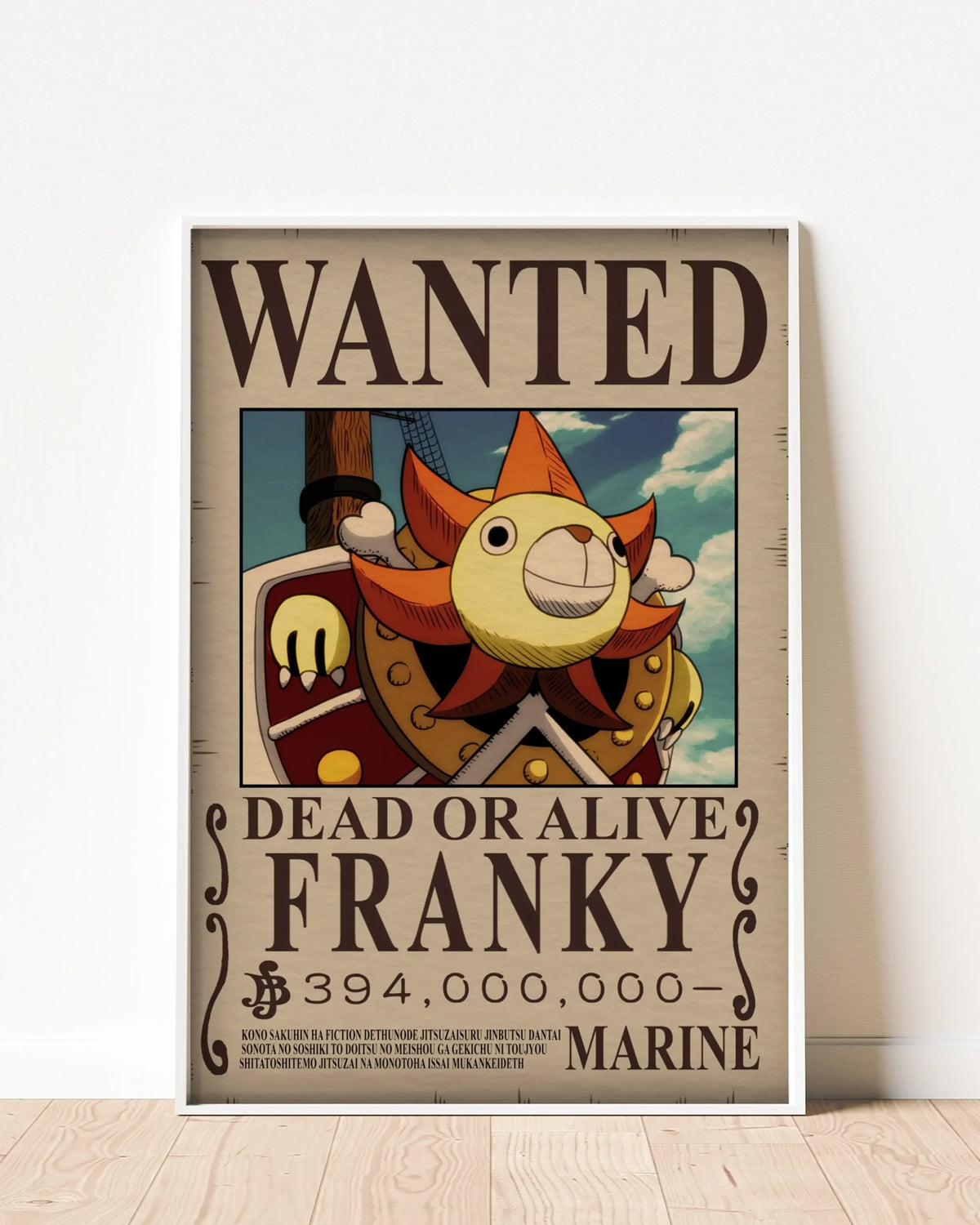 Franky Wanted Poster