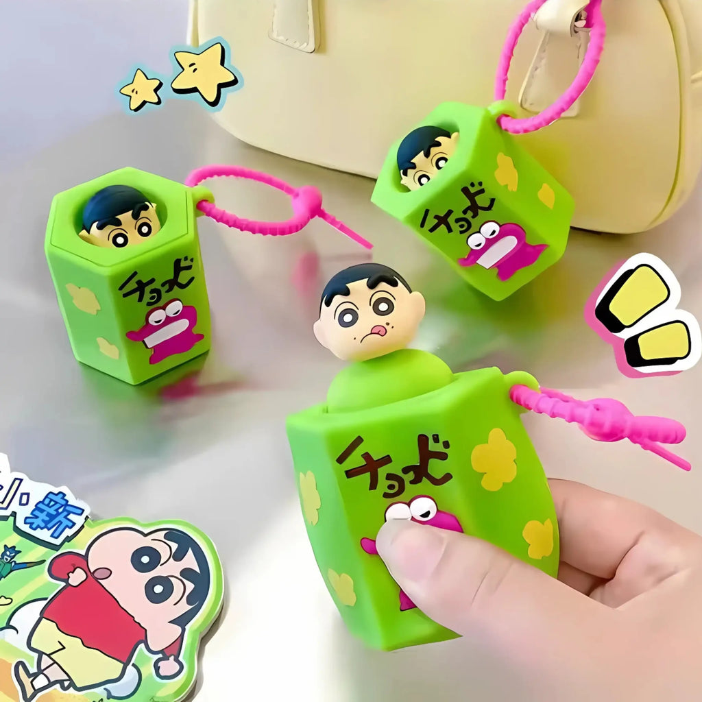 Shinchan Choco-chip Pop-up Keychain