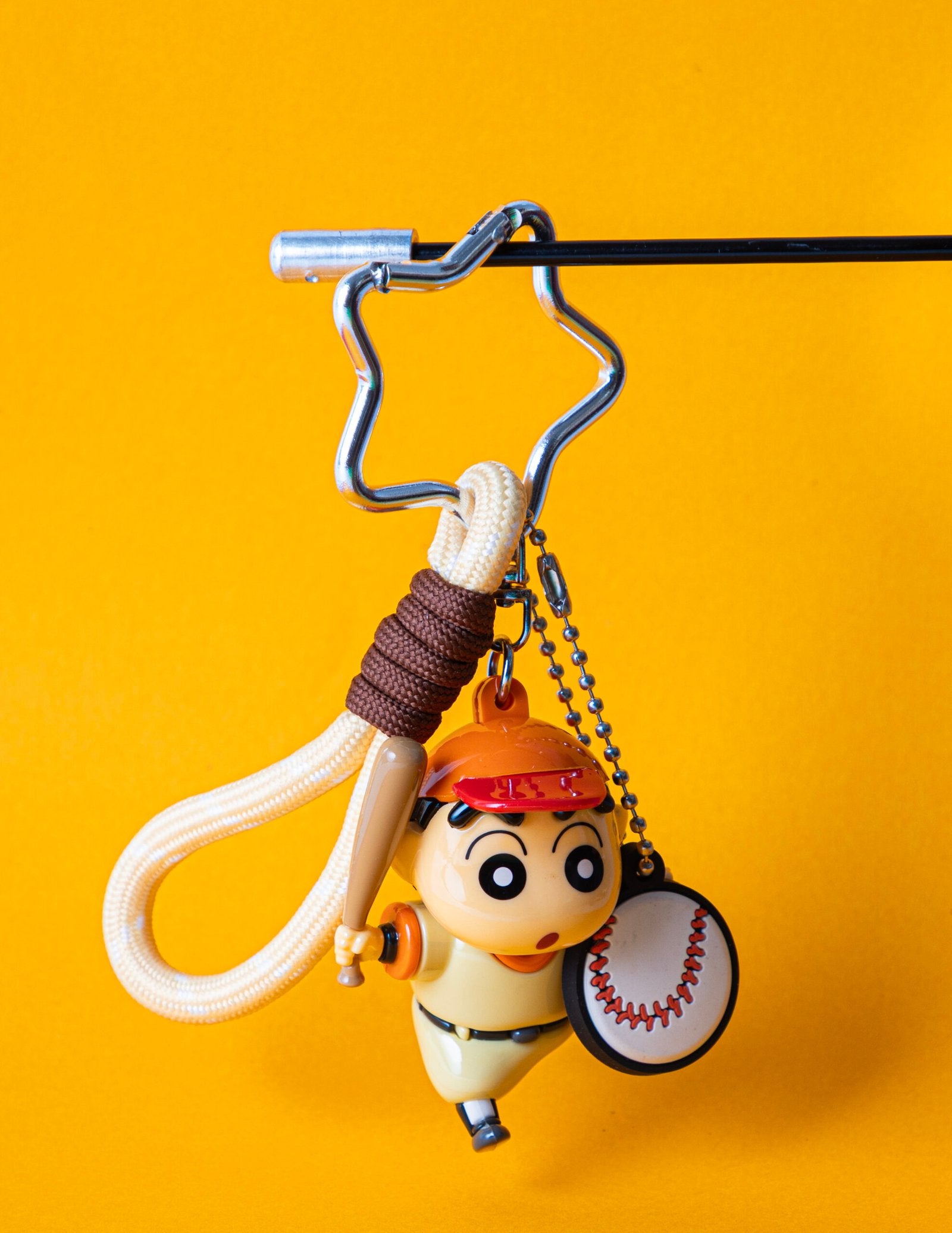 Baseball Star Shinchan Keychain