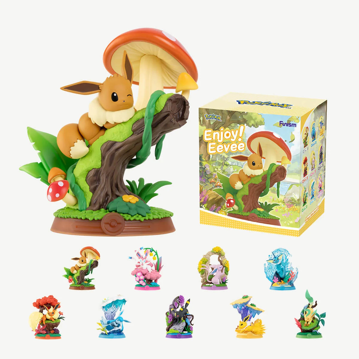 Eevee Series Figures Blind Box ( Prebook - Arriving in 45-50 days)