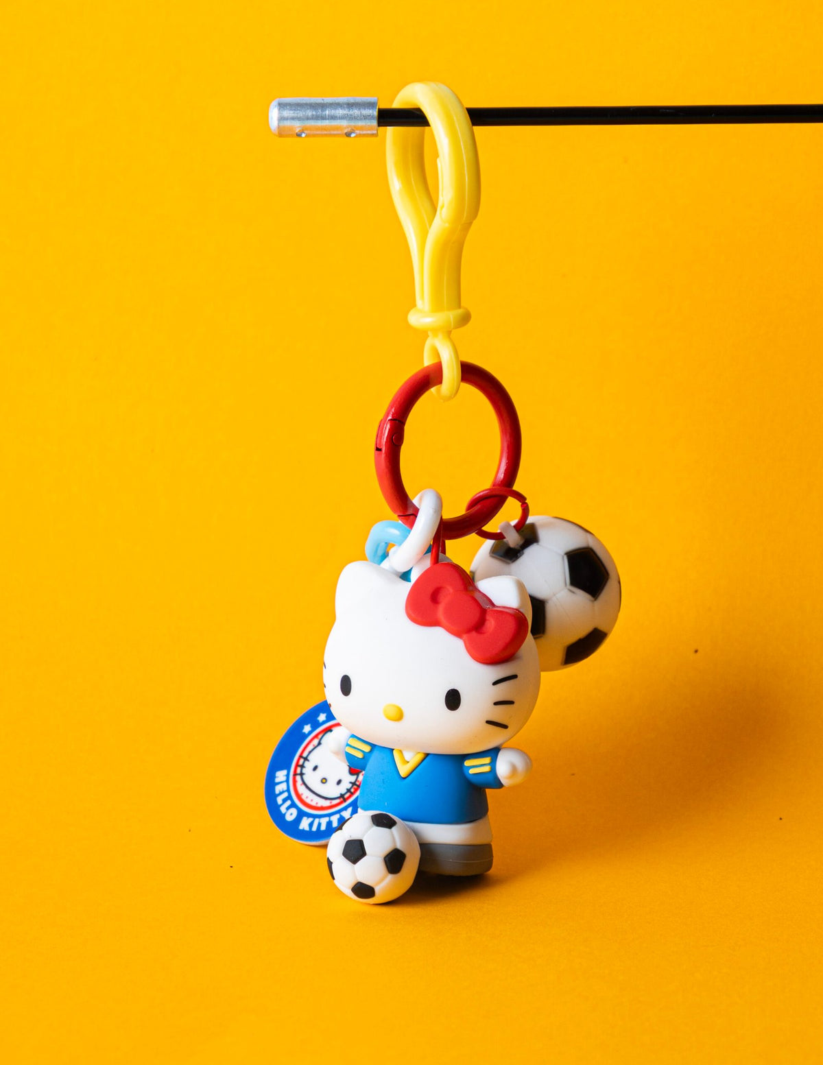 Football Star My Melody Keychain