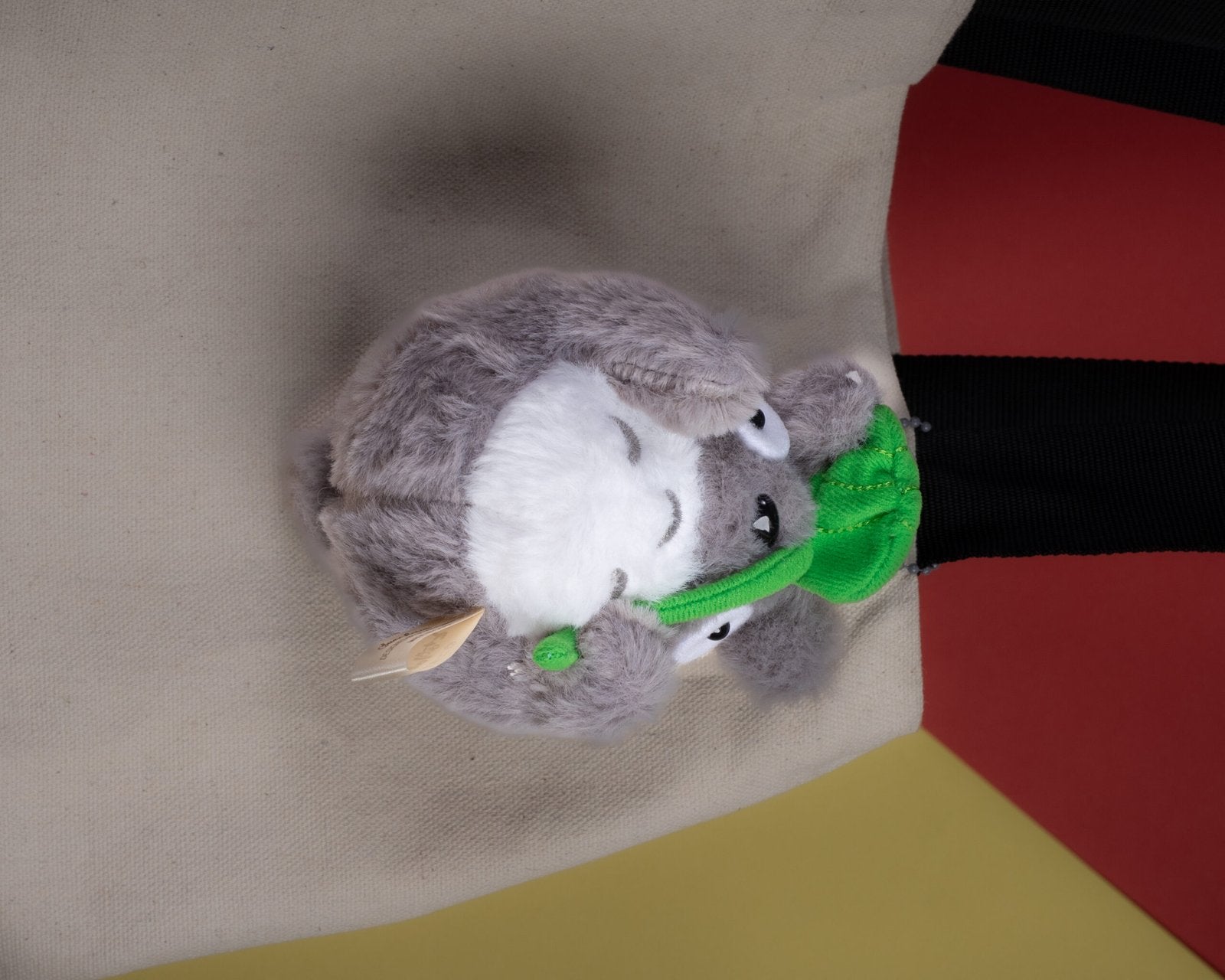 Furry Totoro Plushie Keychain