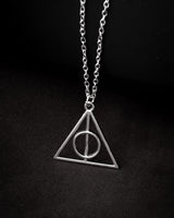 Harry Potter Deathly Hallows Necklace (Silver)