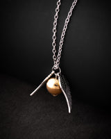 Harry Potter Golden Snitch Necklace