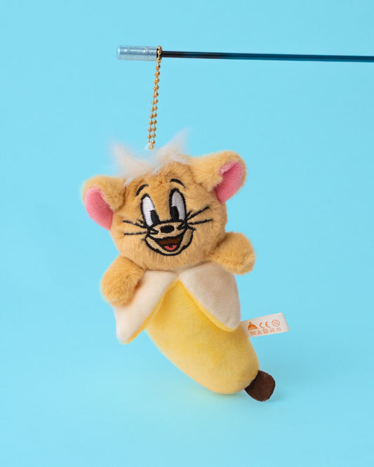Jerry Banana Plushie Keychain