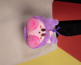 Kirby Kuromi Hat Plushie Keychain