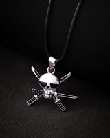 One Piece Zoro Necklace(Silver)