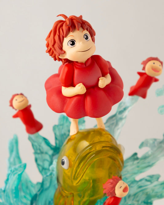 Ponyo on a Cliff Figure
