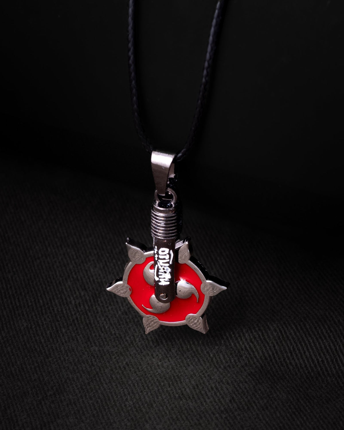 Sasuke Mangekyo Sharingan Spinner Necklace