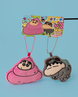 Shinchan Twin Plushie Keychain