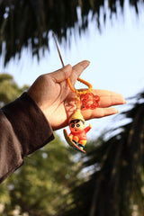 Snowboarder Shinchan Keychain