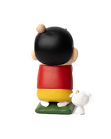 Frowning Shinchan and Shiro