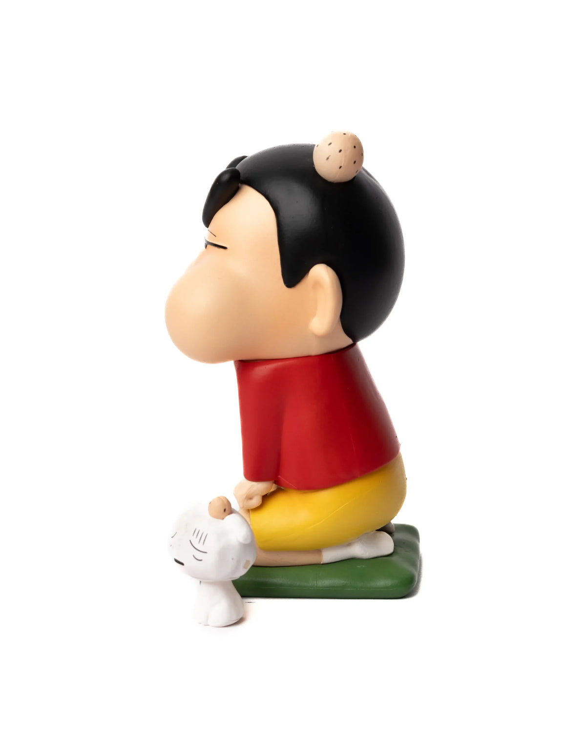 Frowning Shinchan and Shiro