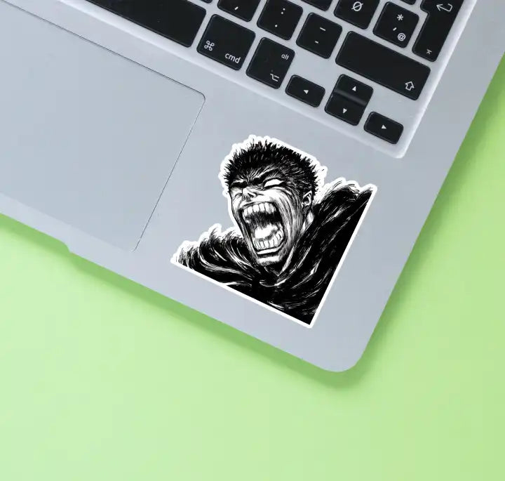 Guts Scream Sticker